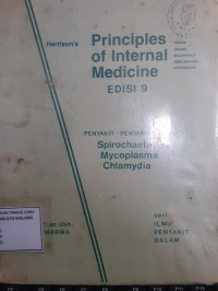 Image of Principles of Internal Medicine: Spirochaeta, Mycoplasma, Chlamydia