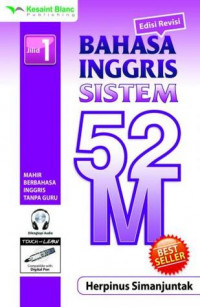 Image of Bahasa Inggris Sistem 52 M (Jilid 1)