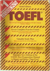 Image of Barron's TOEFL: How to Prepare for the Test of english as a Foreign Language