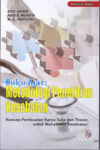 Image of Buku Ajar: Metodologi Penelitian Kesehatan