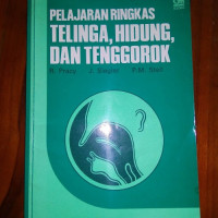 Image of Buku Pelajaran Ringkas Telinga, Hidung, dan Tenggorok