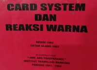 Image of Card System dan Reaksi Warna