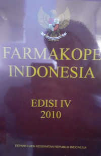 Image of Farmakope Indonesia IV
