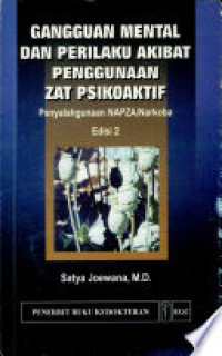 Image of Gangguan Mental dan Perilaku Akibat Penggunaan Zat Psikoaktif