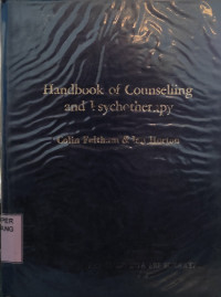 Image of Handbook of Counselling and Psychotherapy