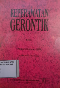 Image of Keperawatan Gerontik