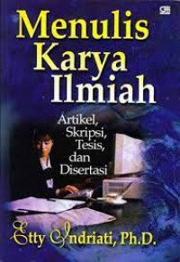 Image of Menulis Karya Ilmiah