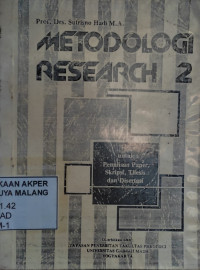 Image of Metodologi Research 2