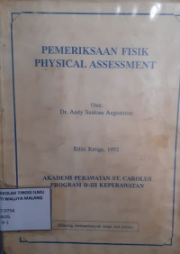Image of Pemeriksaan Fisik: Psysical Assessment