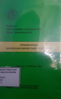 Image of Penanganan Gangguan Napas pada Neonatus