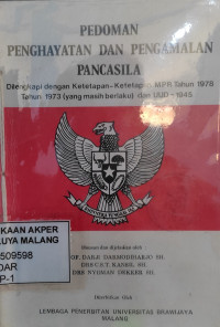 Image of Pedoman Penghayatan dan Pengamalan Pancasila