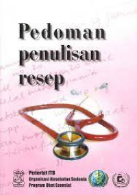 Image of Pedoman Penulisan Resep