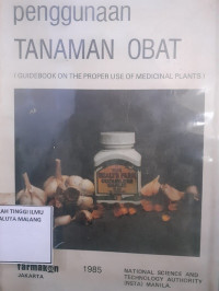 Image of Penggunaan Tanaman Obat