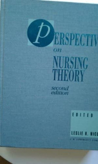 Image of Perspectives on Nursing Theory