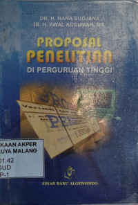Image of Proposal Penelitian di Perguruan Tinggi