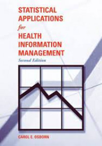 Image of Statistical Applications for Health Information Management