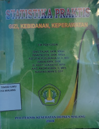 Image of Statistika Praktis : Gizi, Kebidanan, Keperawatan