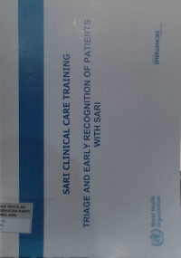 Image of Sari Clinical Care Training: Triage and Early Recognition of Patients wit Sari