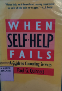 Image of When Self-Help Fails