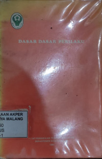 Image of Dasar-dasar Perilaku