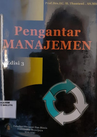 Image of Pengantar Manajemen