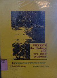 Image of Physics for biology and pre-med students
