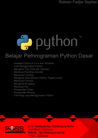 Image of Python: Belajar Pemrograman Python Dasar