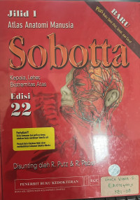Image of Sobotta: Atlas Anatomi Manusia (Jil.1)