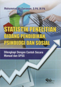Image of Statistik Penelitian Bidang Pendidikan, Psikologi, dan Sosial